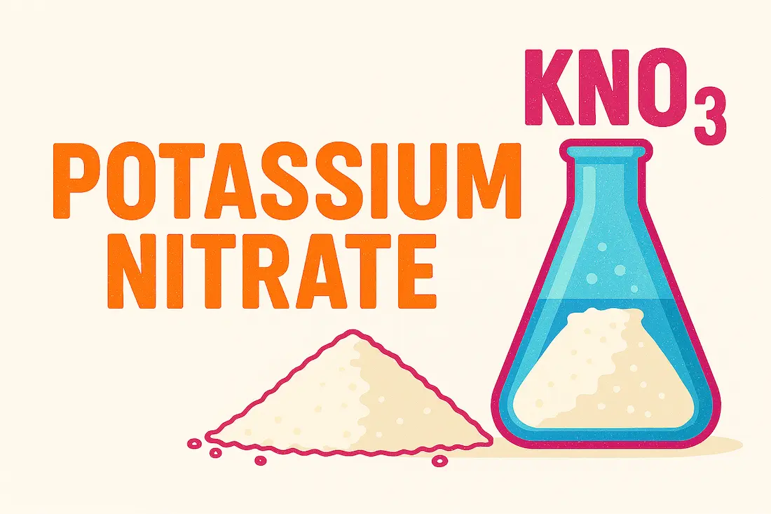 پتاسیم نیترات چیست؟ کاربردها، خواص، تولید، مزایا و نکات ایمنی
